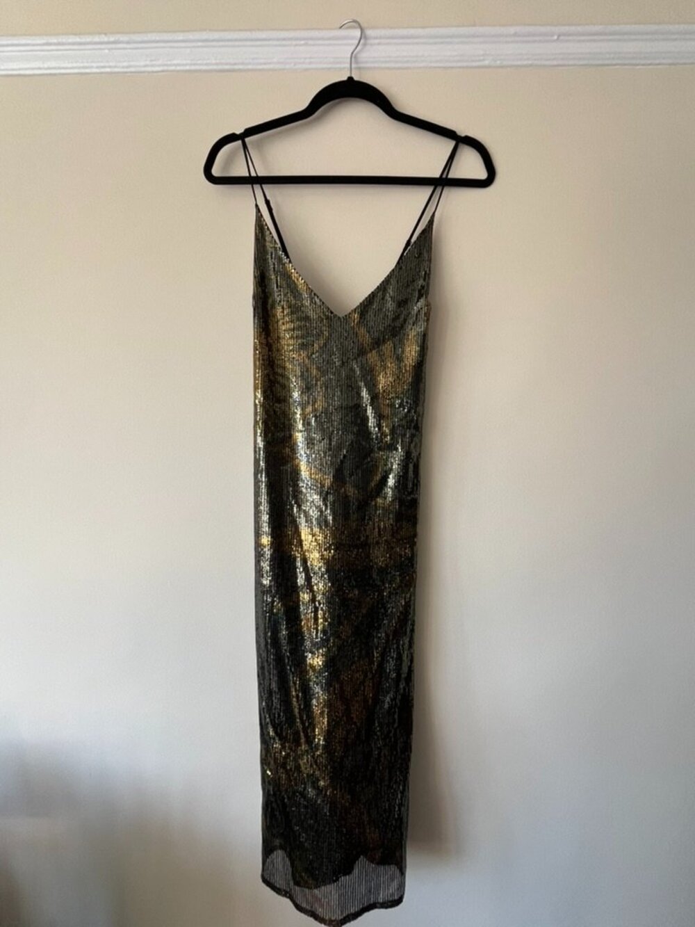 Long Sequined Cocktail Dress - S, Scotch & Soda